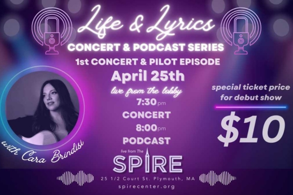 Life and Lyrics Concert and Podcast with Carla Brindisi